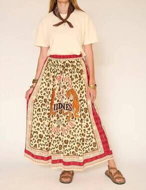 NEW MKT STUDIO jaguera skirt in natural